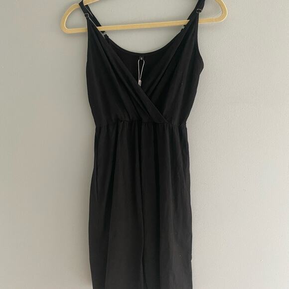 NWT VOTEPRETTY Women's V-Neck Spaghetti Strap Dress Swing with Pockets Size S - Picture 2 of 5
